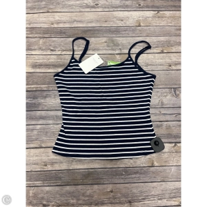 Top Sleeveless By Cmf In Striped Pattern, Size: M
