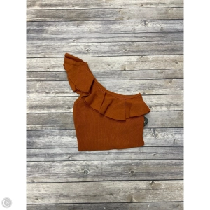 Top Sleeveless By Express In Bronze, Size: S