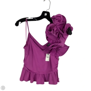 Top Sleeveless By Express In Purple, Size: Xs