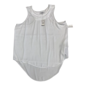 Top Sleeveless By Express In White, Size:L