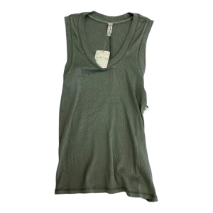 Top Sleeveless By Free People In Green, Size:S