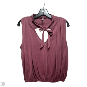 Top Sleeveless By Free People In Red, Size: S