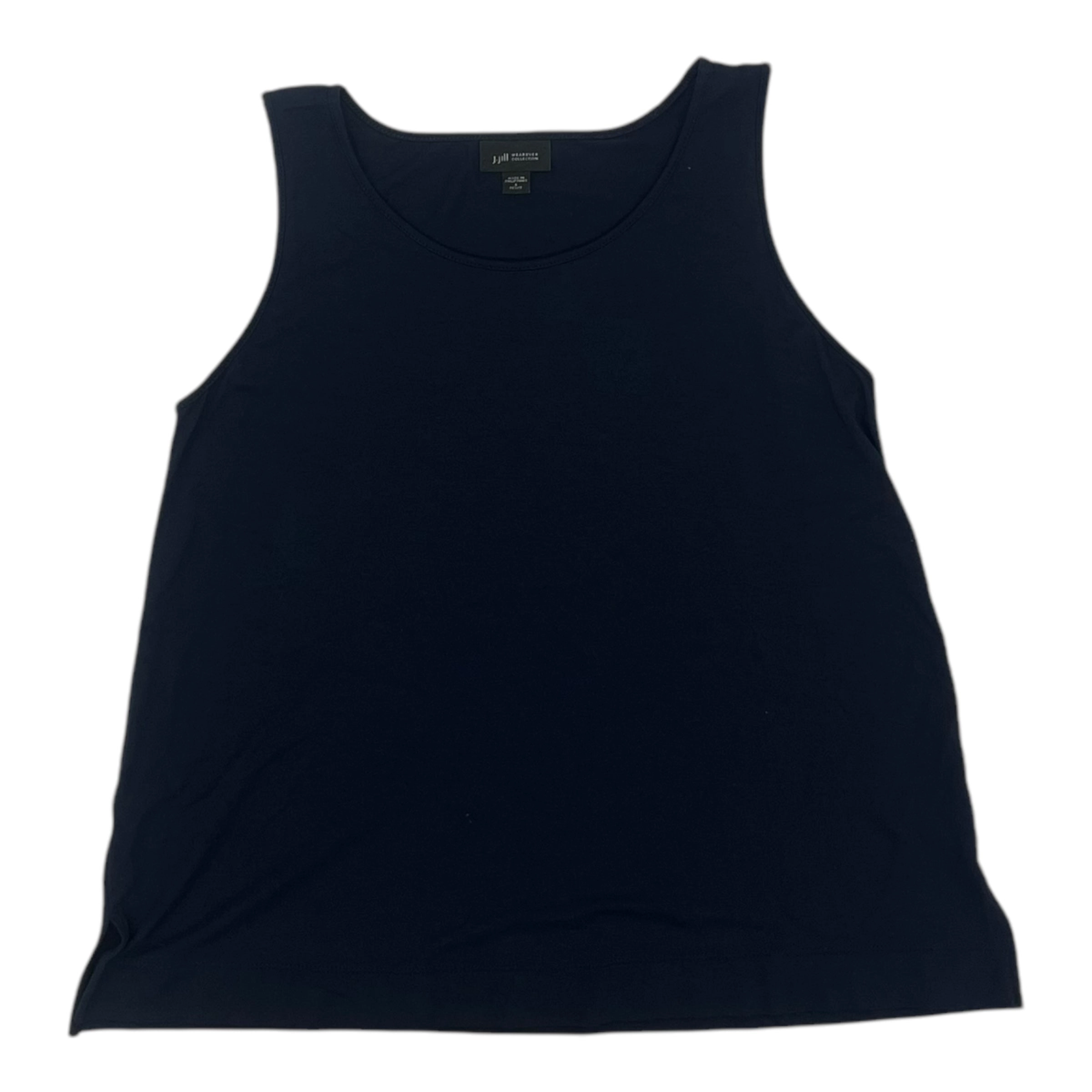 Top Sleeveless By J. Jill In Navy, Size:Sp