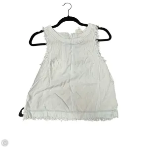 Top Sleeveless By Thread And Supply In Blue, Size: S