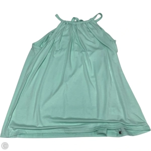Top Sleeveless By Wiholl In Green, Size: 1x