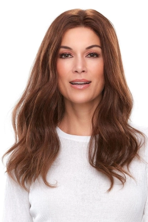 Top Smart HH 18" Topper by Jon Renau | Remy Human Hair (Lace Front Mono Top)