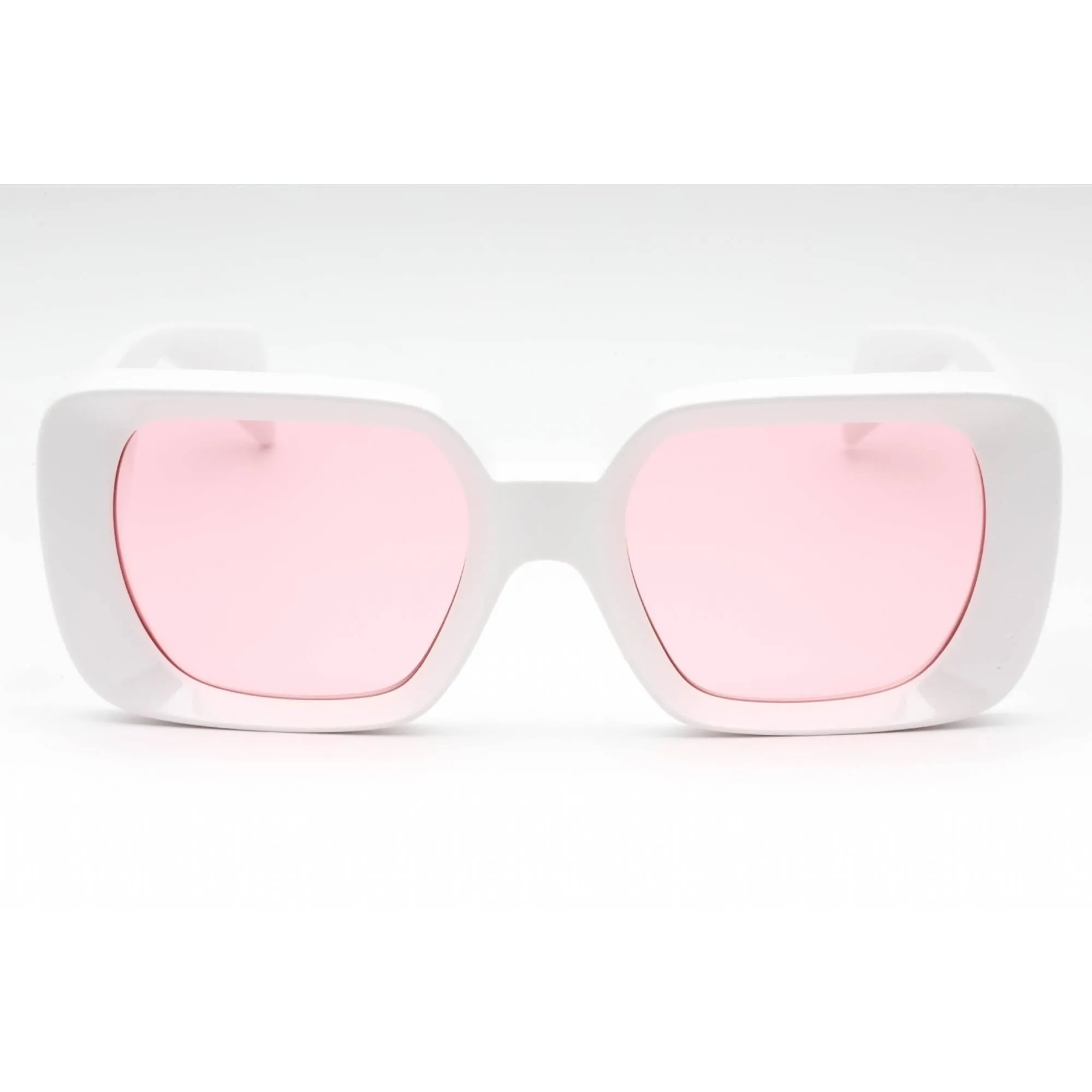 Versace Women's Sunglasses - White Oversized Shape Frame Pink Lens | 0VE4473U 314/84