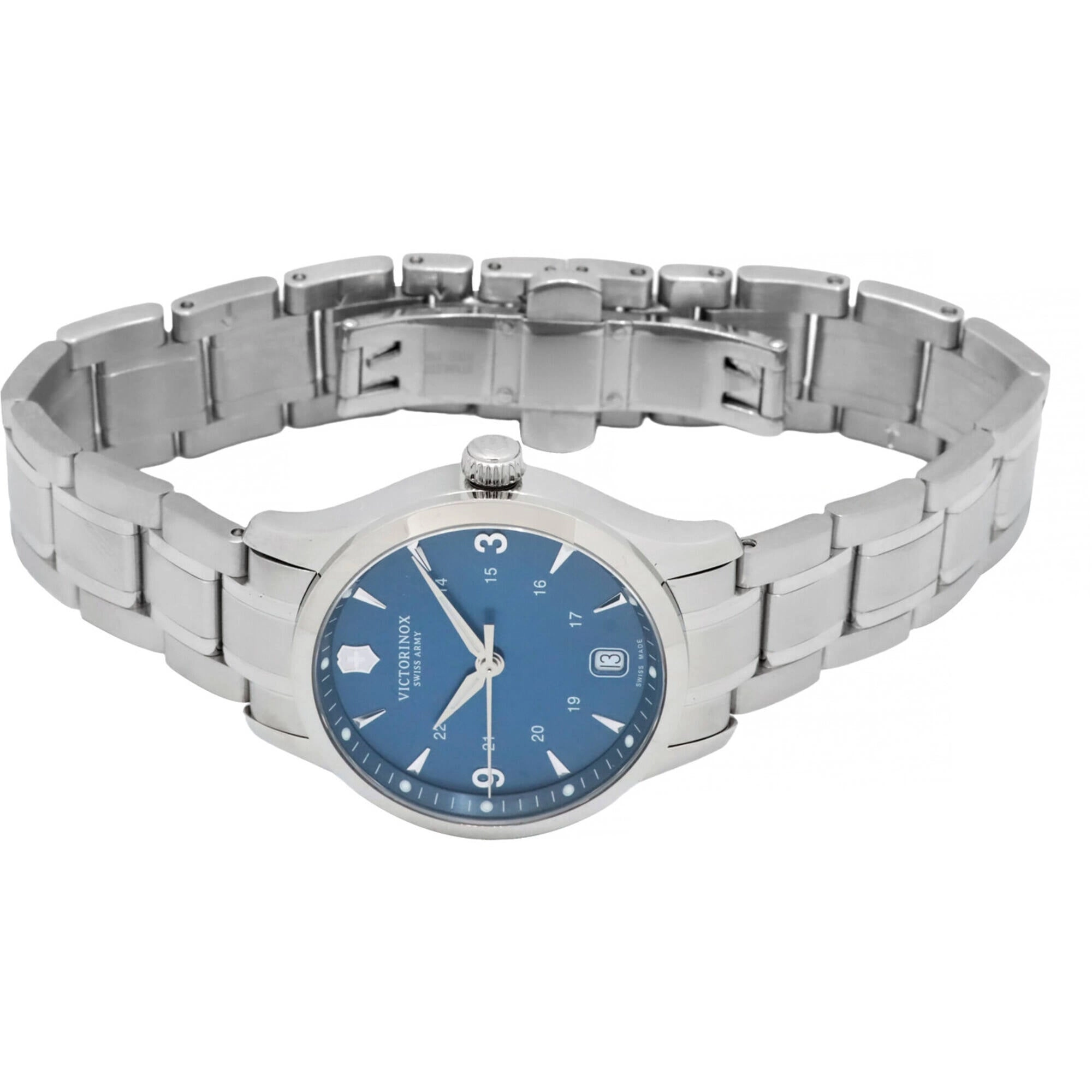 Victorinox Swiss Army Women's Watch - Alliance Caribbean Blue Dial Bracelet | 249112
