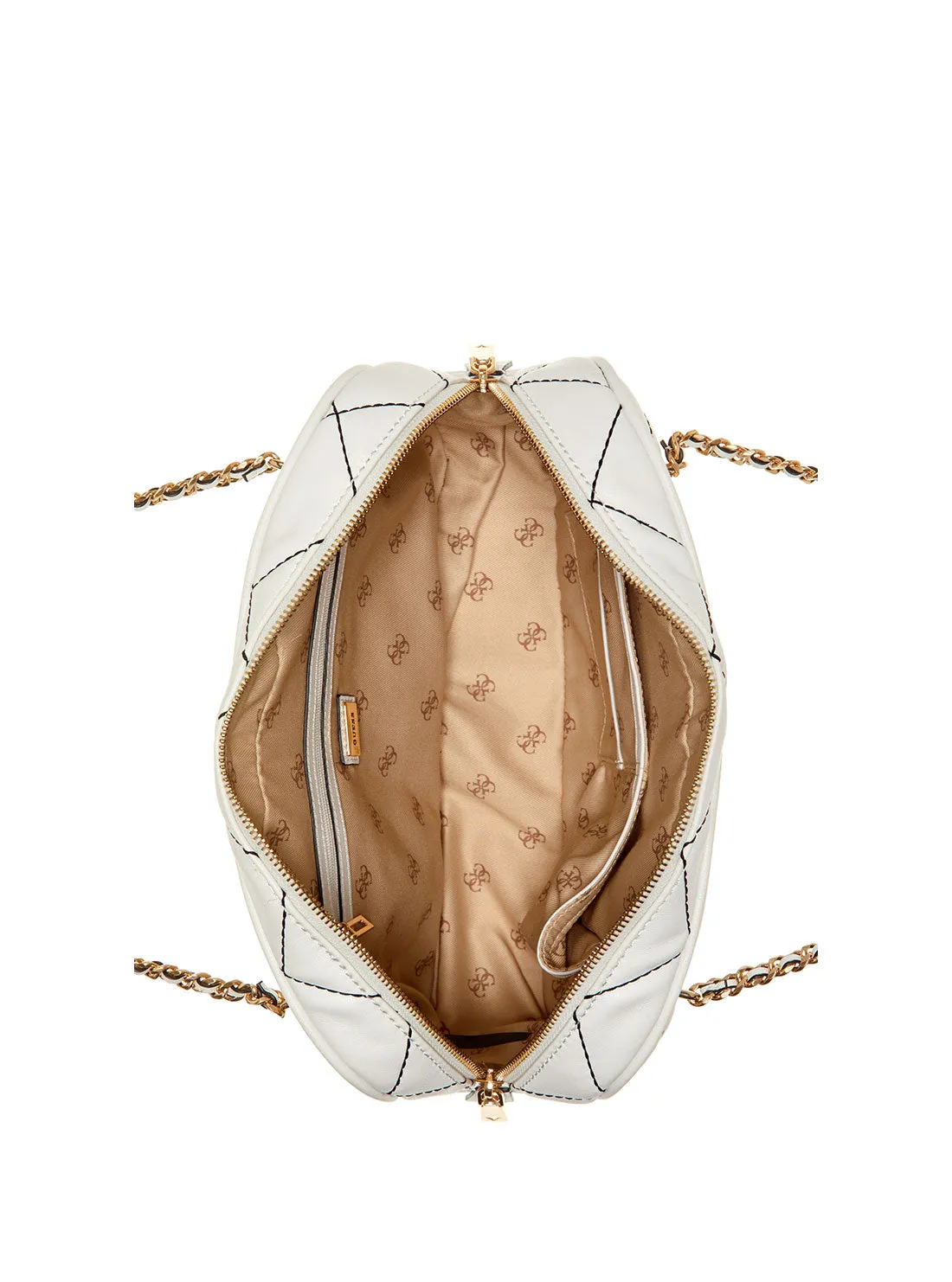 White Multi Cessily Shoulder Bag