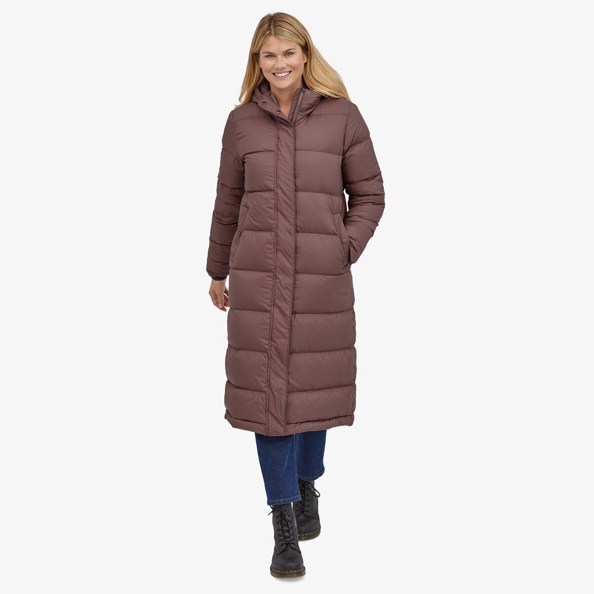 Women's Silent Down Long Parka